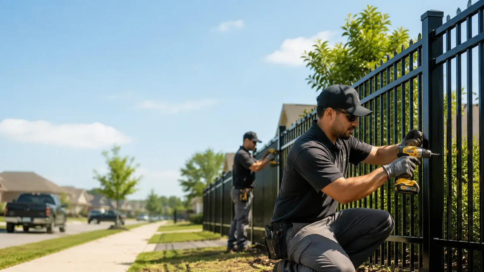 Metal Fence Installation in Grapevine, AR